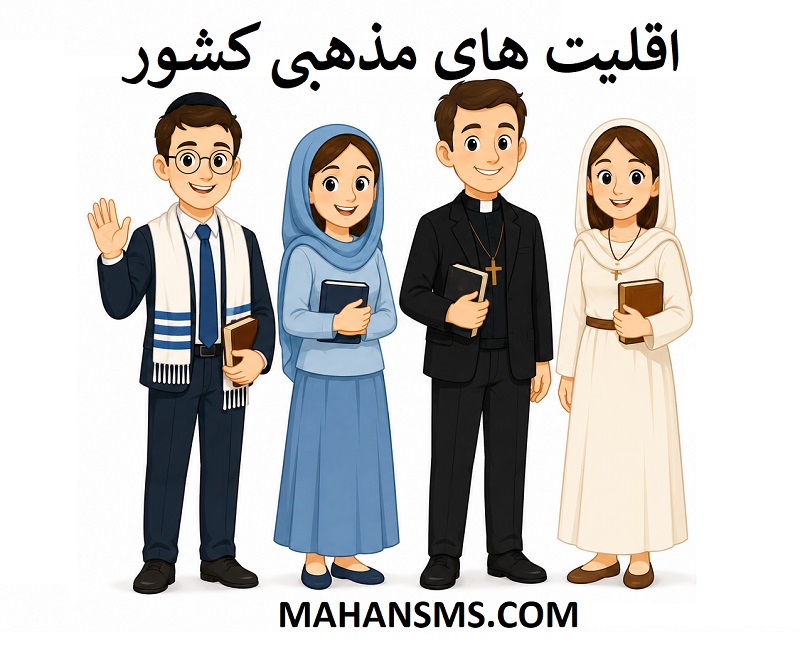 تصویر بانک شماره موبایل اقلیت های مذهبی کشور